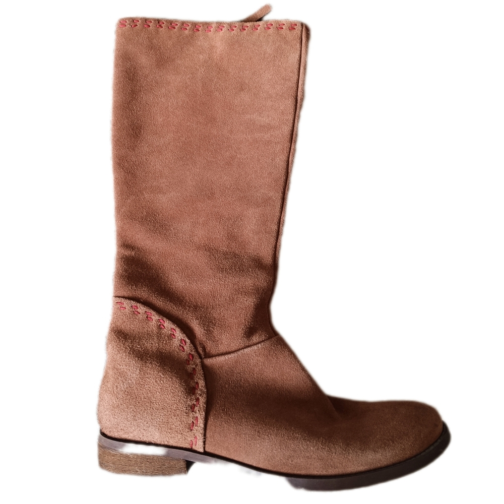🖤 Nine West Vintage America Collection Leather Boots Take It Easy 8.5 Brown - Picture 4 of 15